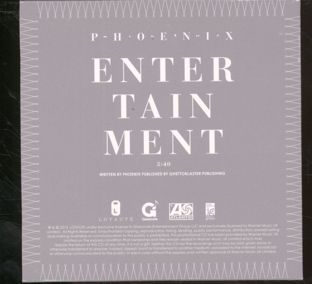 Phoenix - Entertainment - Cdr