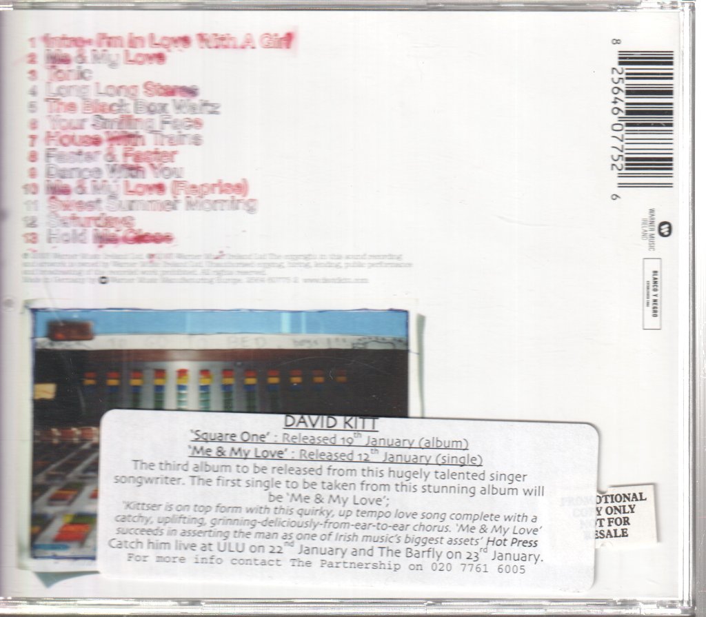 David Kitt - Square 1 - Cd