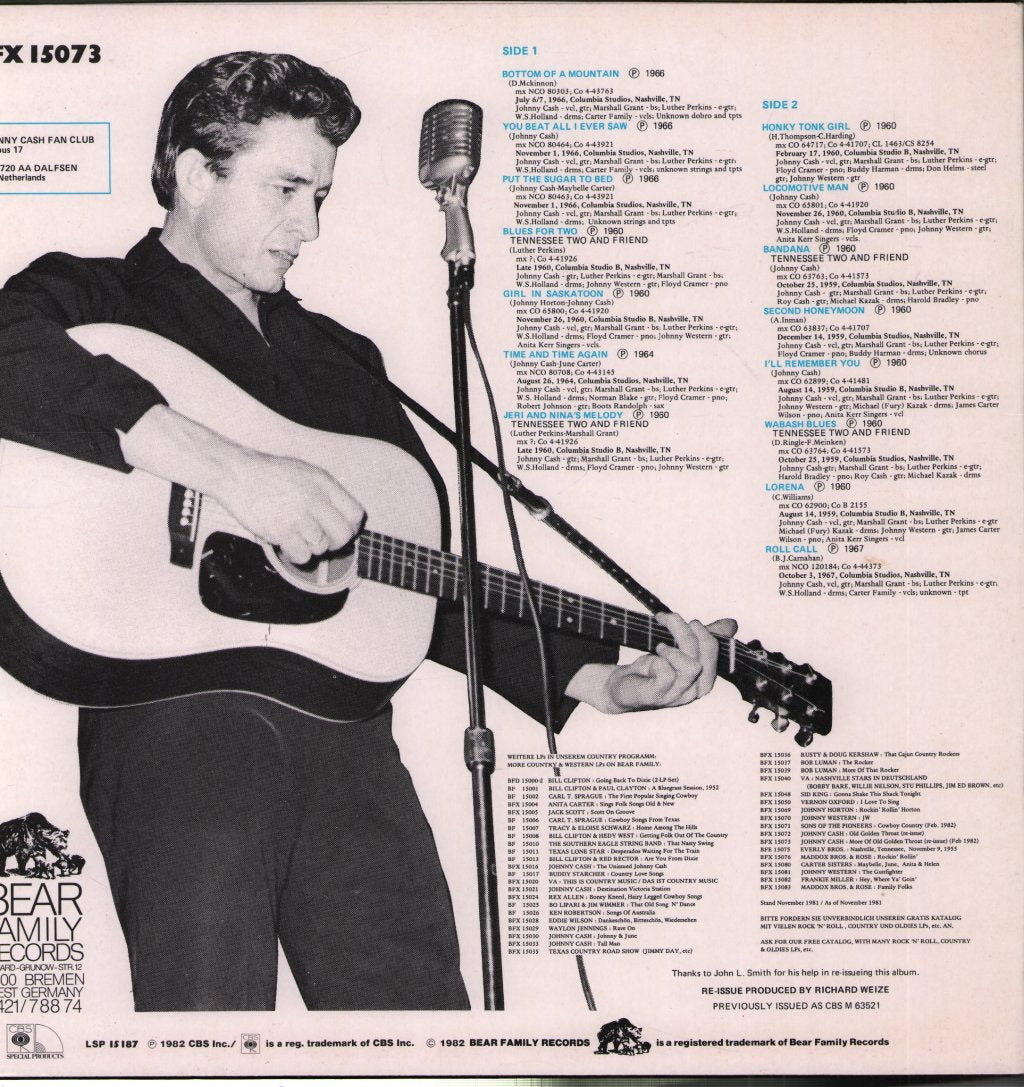 Johnny Cash - More Of "Old Golden Throat" - Lp