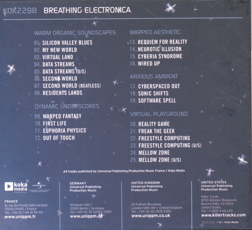 Various Artists - Breathing Electronica - Sophisticated Soundscapes - Cd
