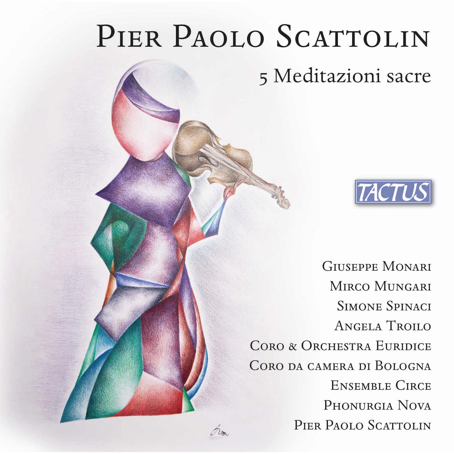 Various Artists - Pier Paolo Scattolin: 5 Meditazioni Sacre - Cd