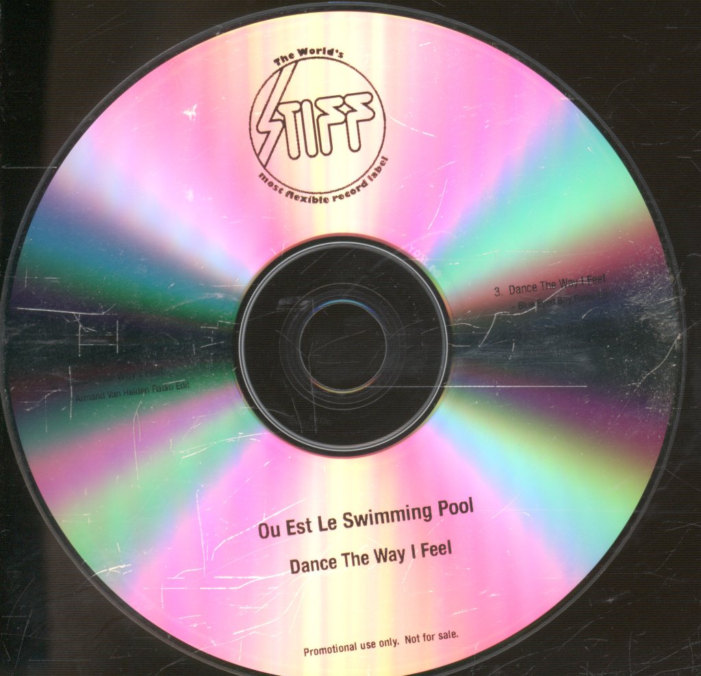 Ou Est Le Swimming Pool - Dance The Way I Feel - Cdr