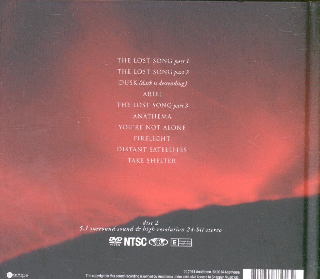 Anathema - Distant Satellites - Cd/Dvd
