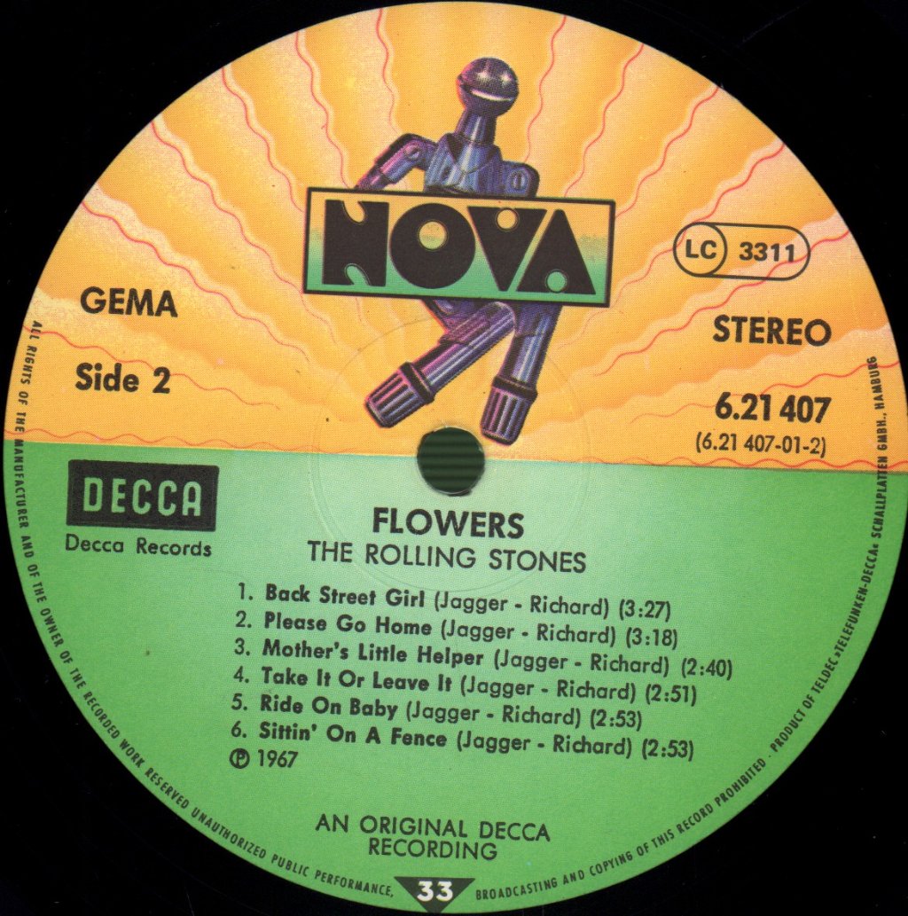 Rolling Stones - Flowers - Lp
