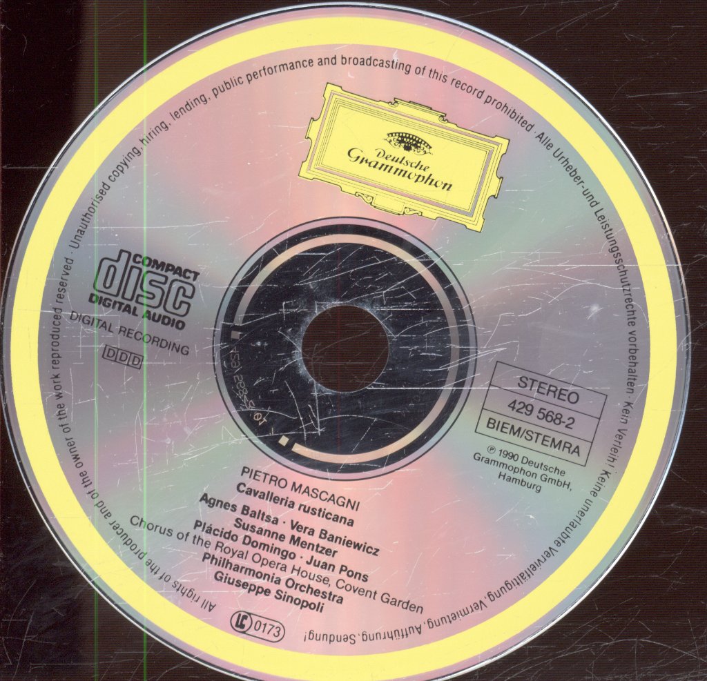 Giuseppe Sinopoli, Philharmonia Orchestra - Cavalleria Rusticana - Cd
