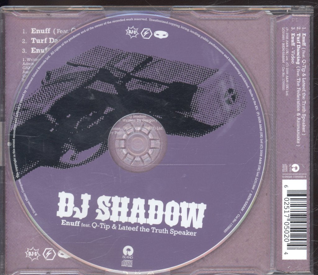 DJ Shadow - Enuff - Cd