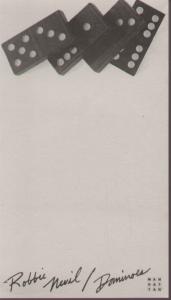 Robbie Nevil - Dominoes - Notepad