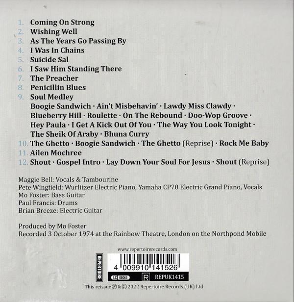 Maggie Bell - Live At The Rainbow 1974 - Cd