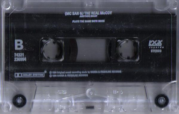 MC Sar And The Real McCoy - Another Night - Cassette