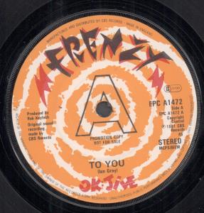 Ok Jive - To You - 7 Inch