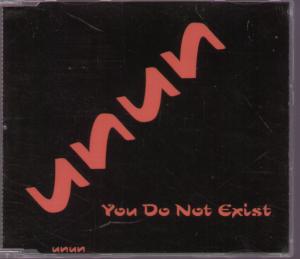 Unun - You Do Not Exist - Cd