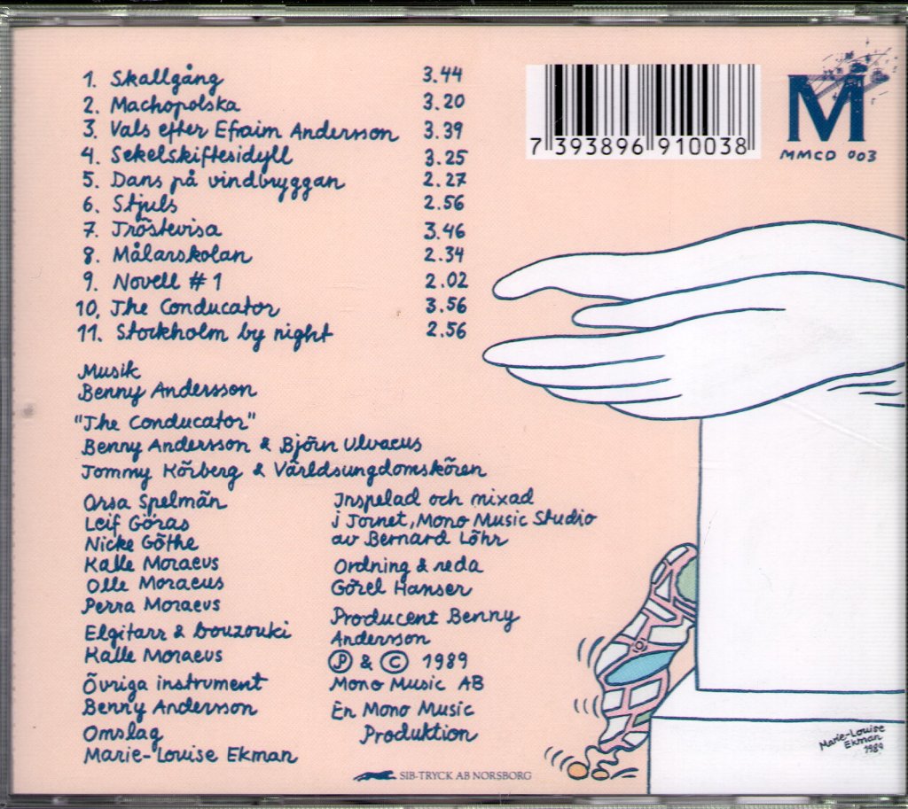 Benny Andersson - November 1989 - Cd