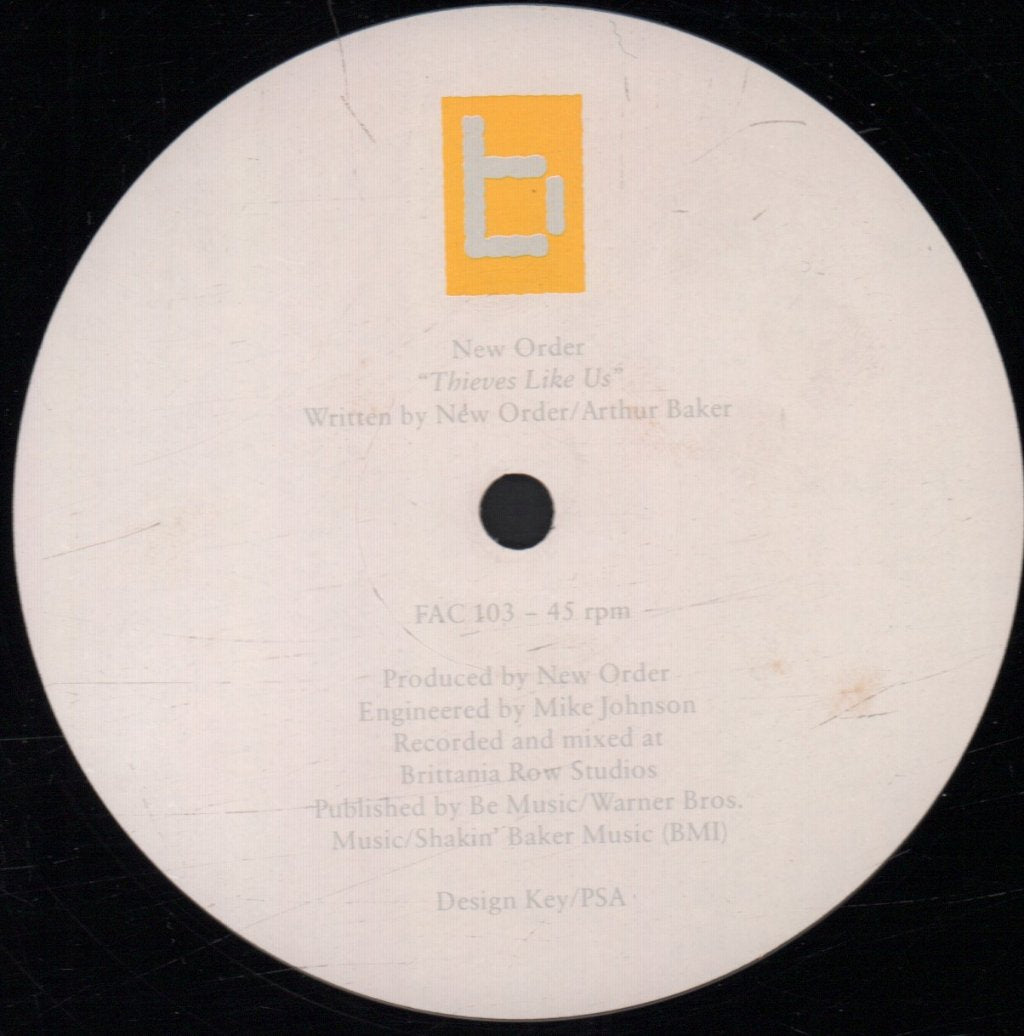 New Order - Thieves Like Us - 12 Inch