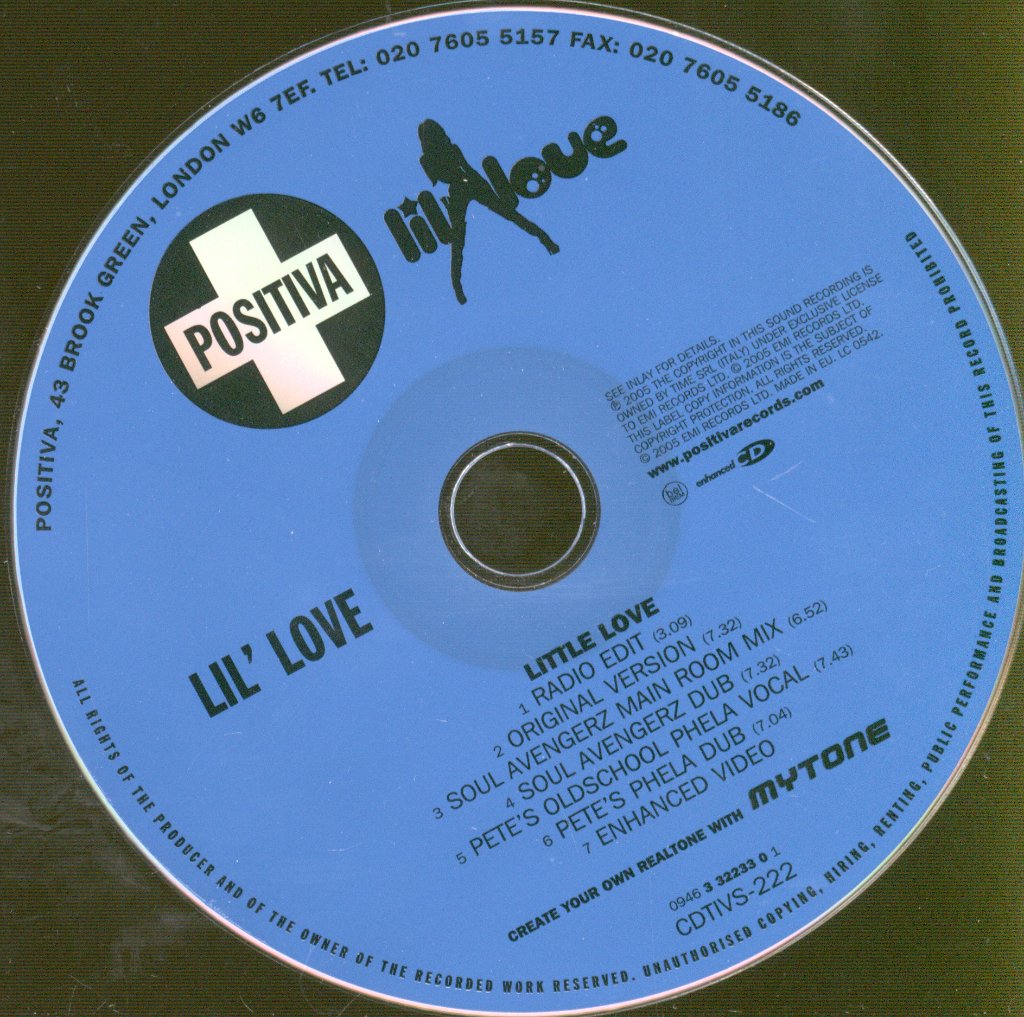 Lil' Love - Little Love - Cd