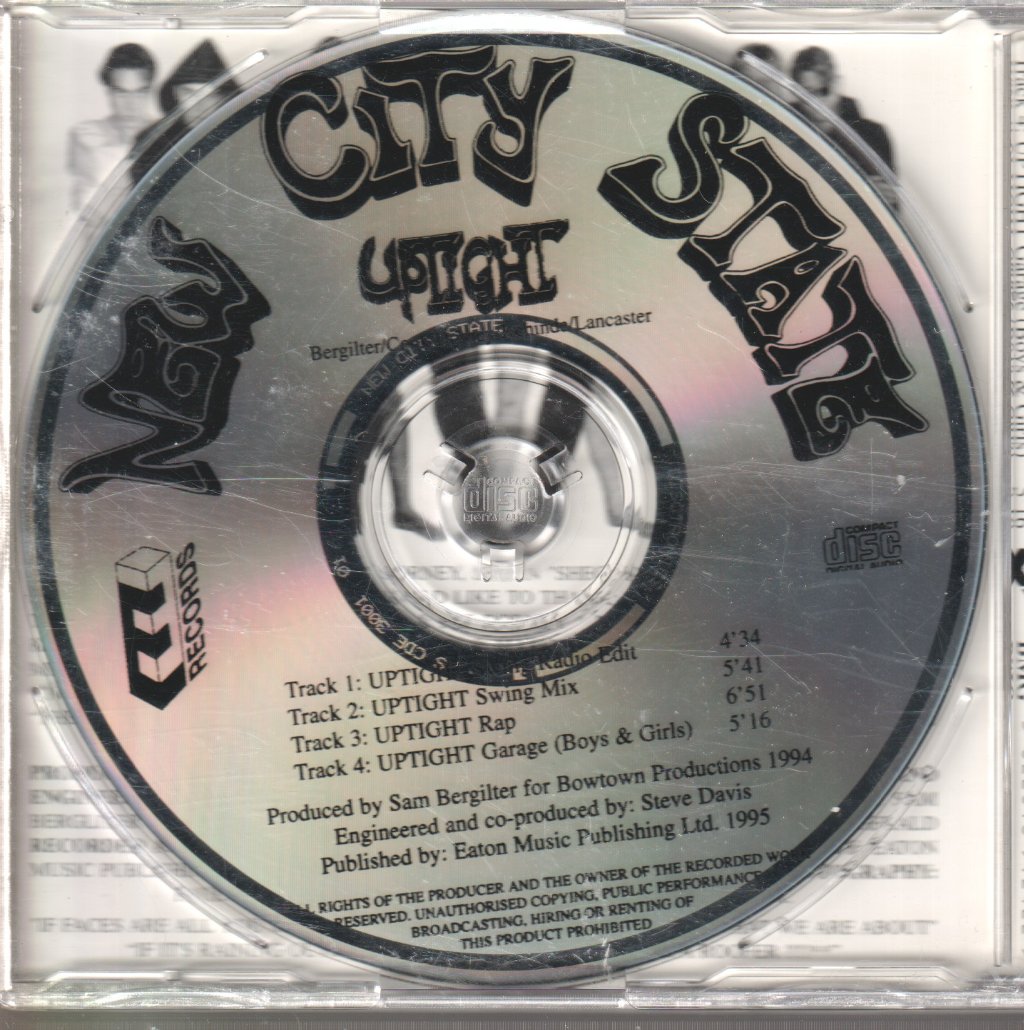 New City State - Uptight - Cd