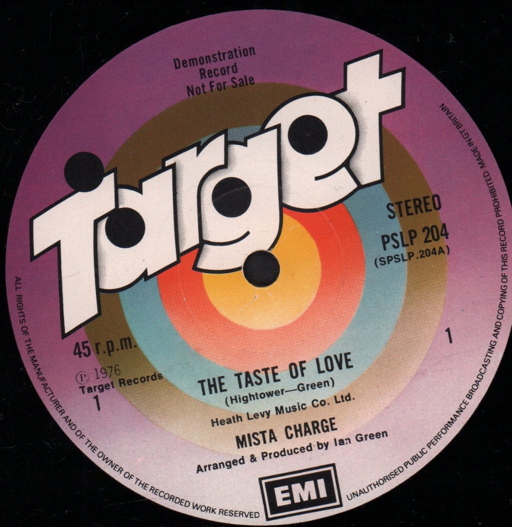 Mista Charge - Taste Of Love - 12 Inch