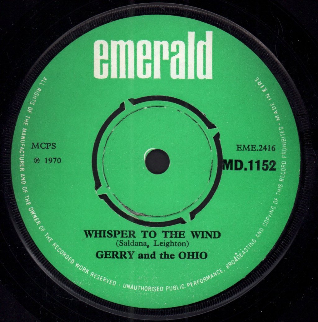 Gerry And The Ohio - One Step Away From Nowhere - 7 Inch