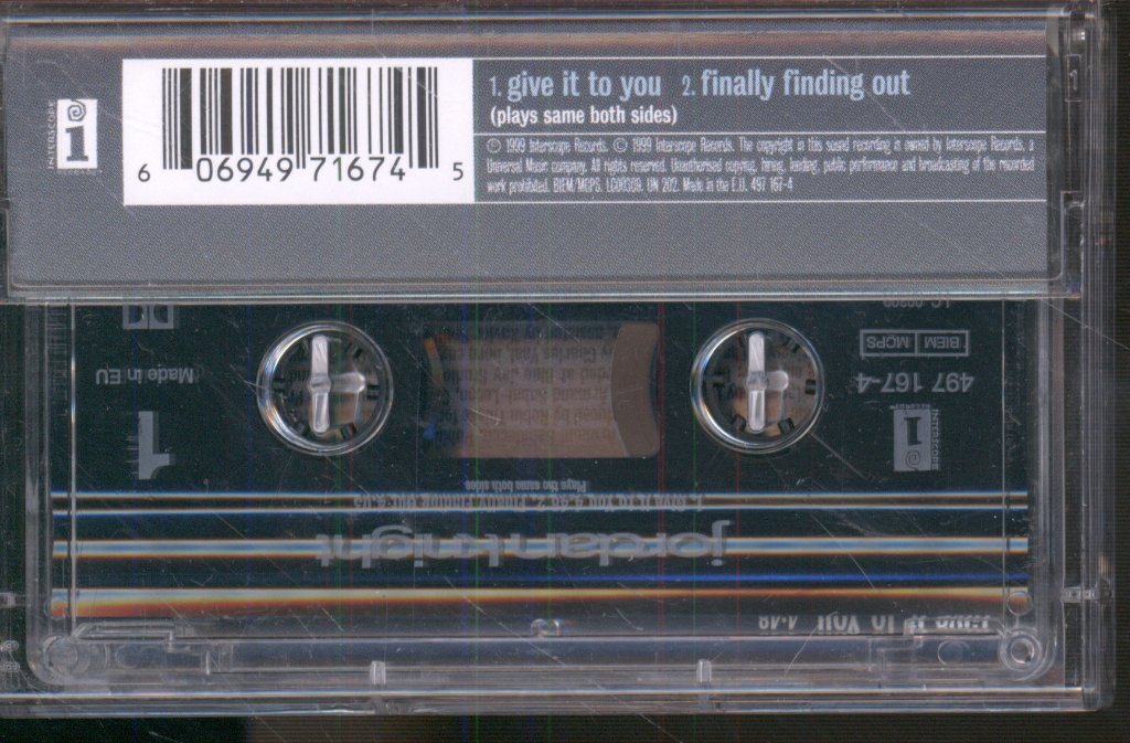Jordan Knight - Give It To You - Cassette