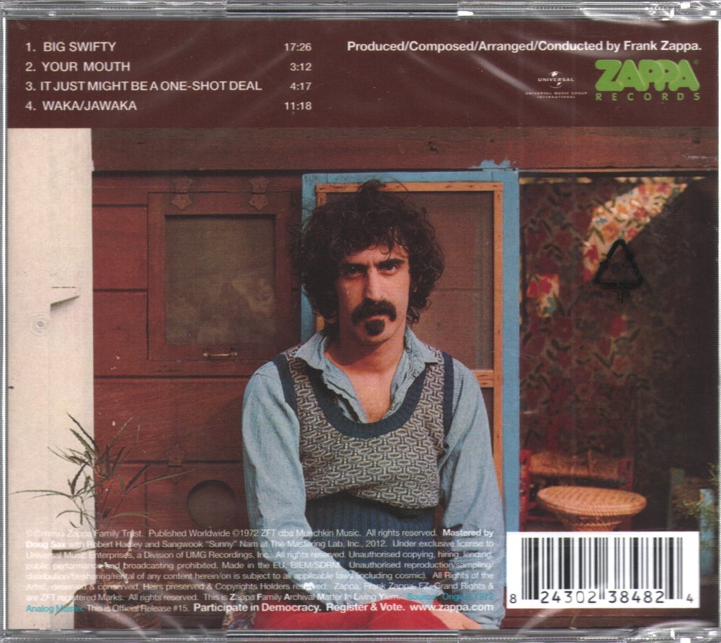 Frank Zappa - Waka/Jawaka - Cd