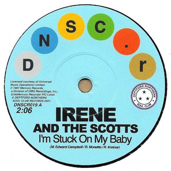 Irene And The Scotts - I'm Stuck On My Baby / Indian Giver - 7 Inch