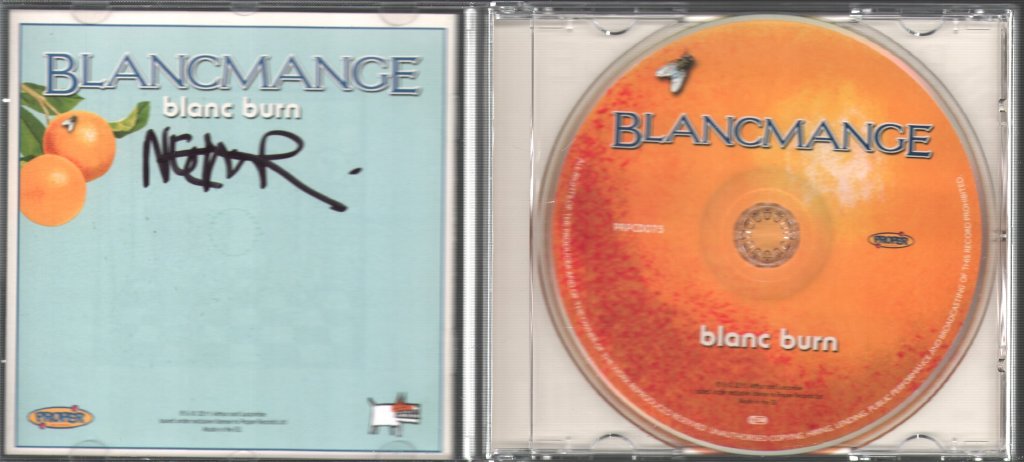 Blancmange - Blanc Burn - Cd