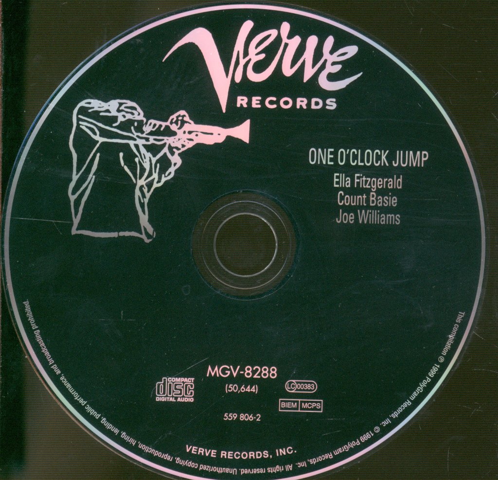 Ella Fitzgerald, Count Basie, Joe Williams - One O'Clock Jump - Cd