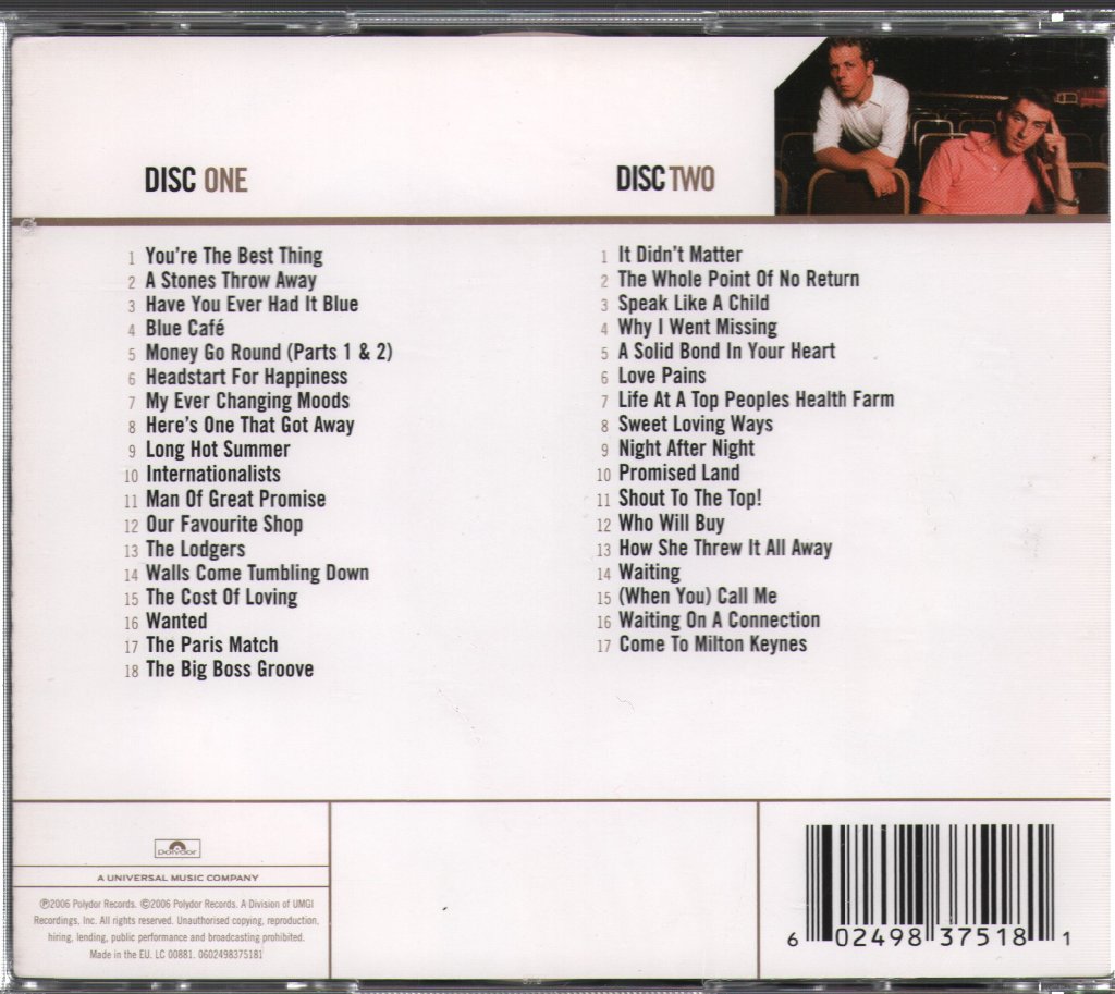 Style Council - Gold - Double Cd