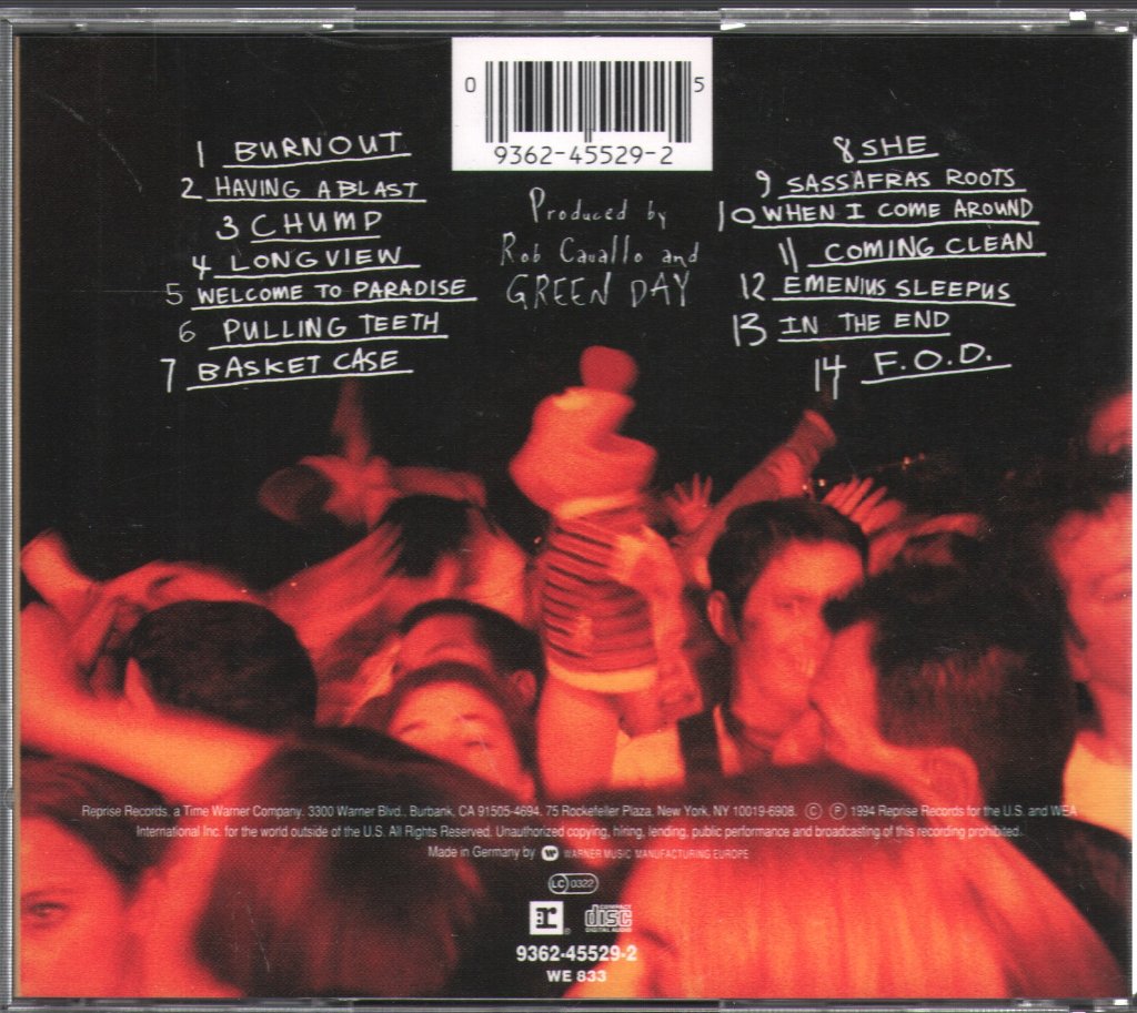 Green Day - Dookie - Cd