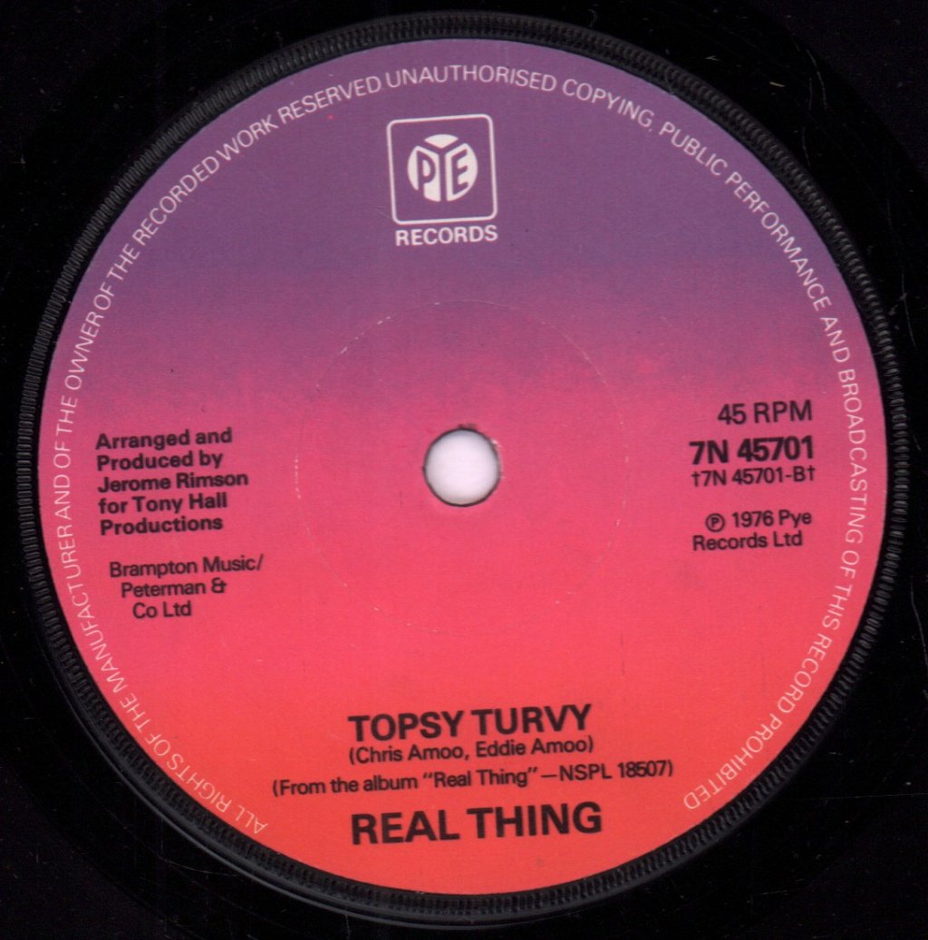 Real Thing - Love's Such A Wonderful Thing - 7 Inch