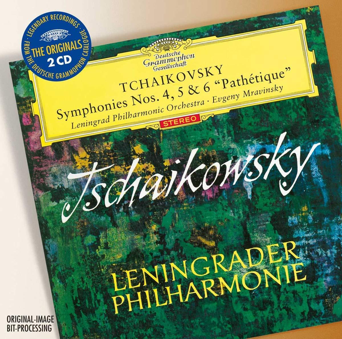 Leningrad Philharmonic Orchestra / Yevgeny Mravinsky - Tchaikovsky: Symphonies Nos.4, 5 & 6 "pathetique" (Dg the Originals) - Cd