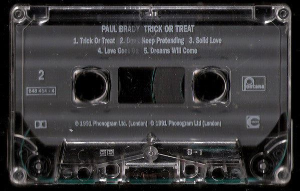 Paul Brady - Trick Or Treat - Cassette