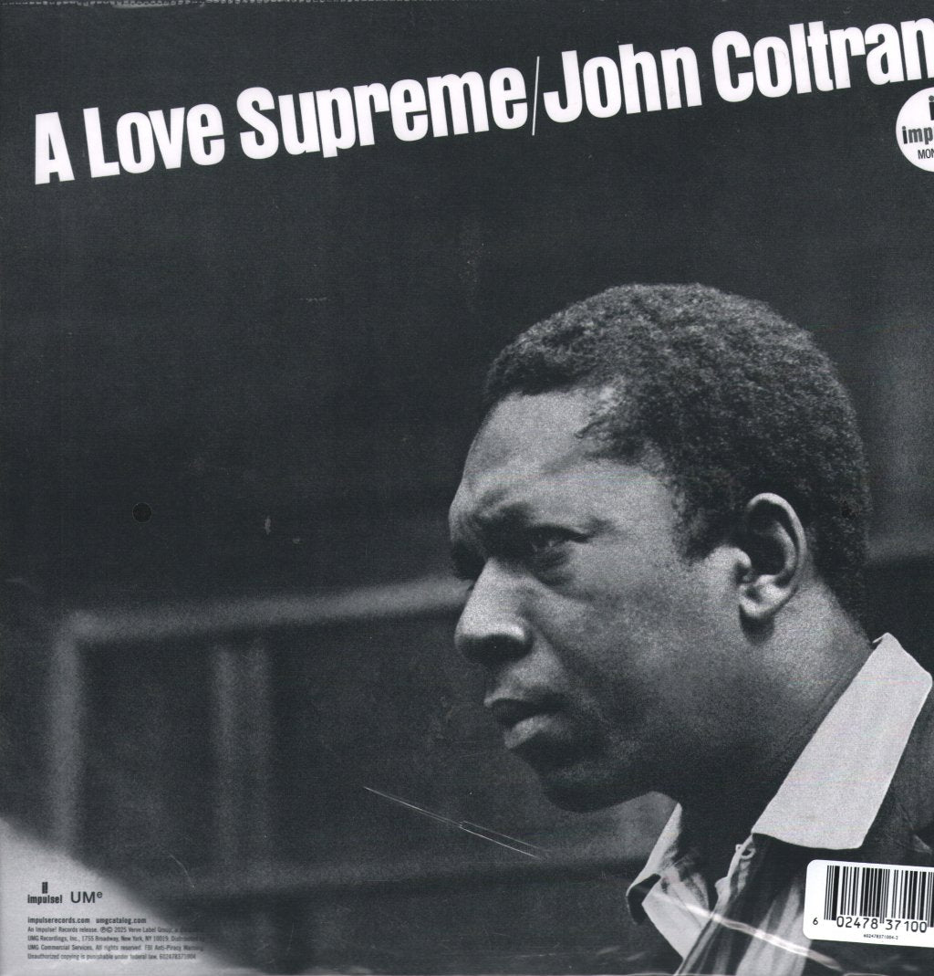 John Coltrane - A Love Supreme - Mono Mix - Lp