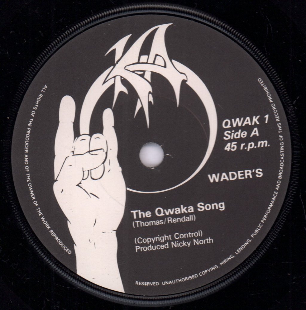 Waders - Qwaka Song - 7 Inch