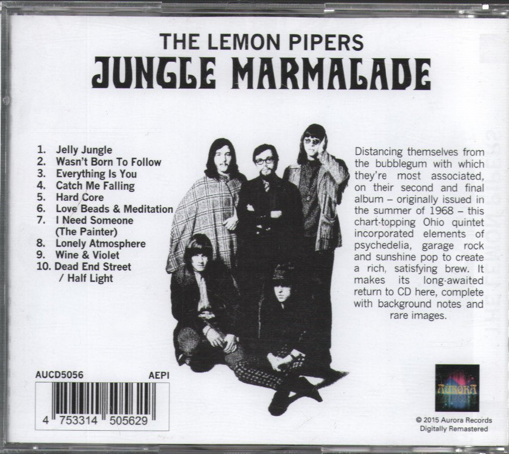 Lemon Pipers - Jungle Marmalade - Cd