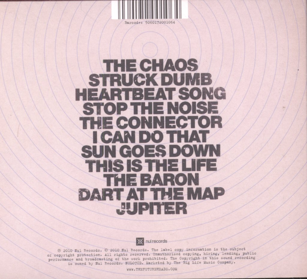 Futureheads - Chaos - Cd