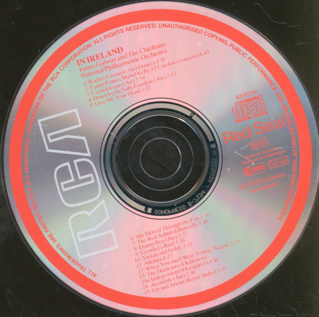 James Galway And The Chieftains - In Ireland - Cd