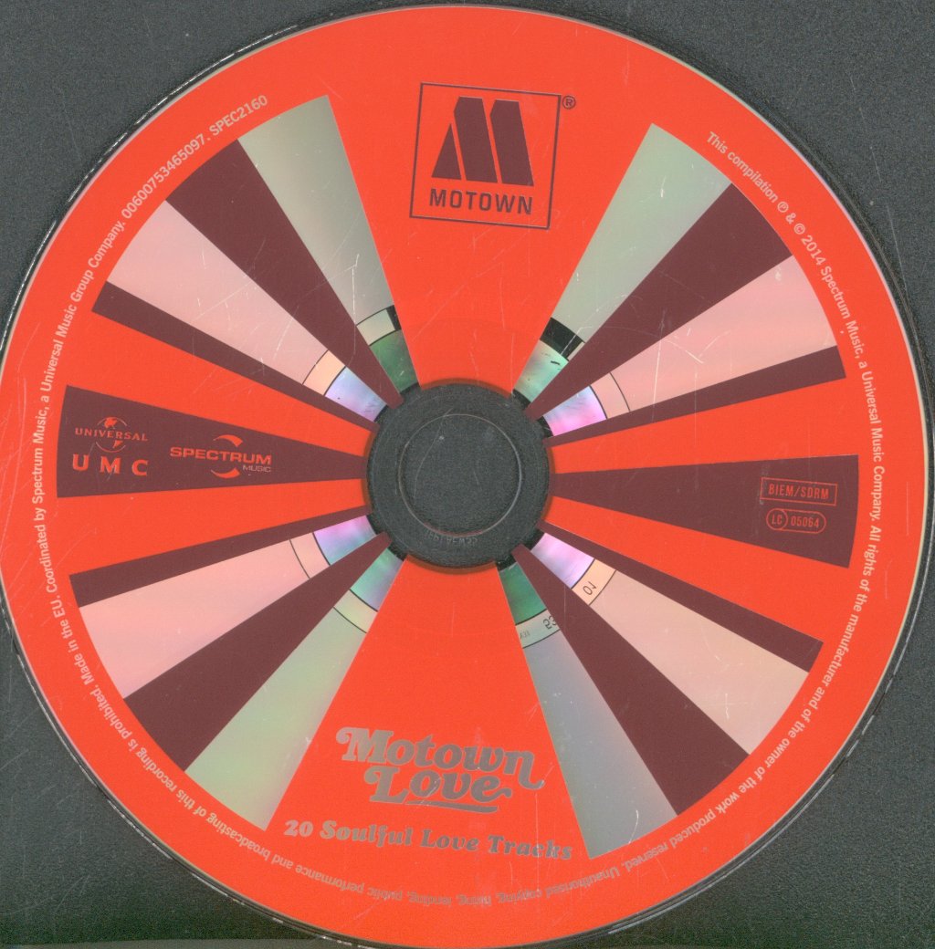 Various Artists - Motown Love 20 Soulful Love Tracks - Cd