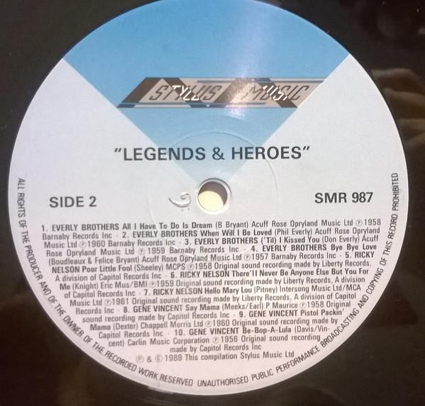 Various Artists - Legends & Heroes - Lp