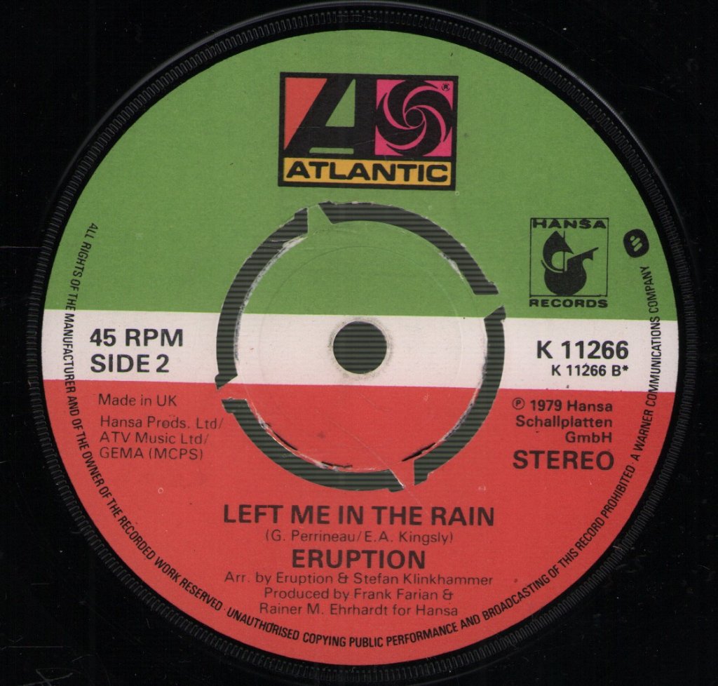 Eruption - One Way Ticket - 7 Inch