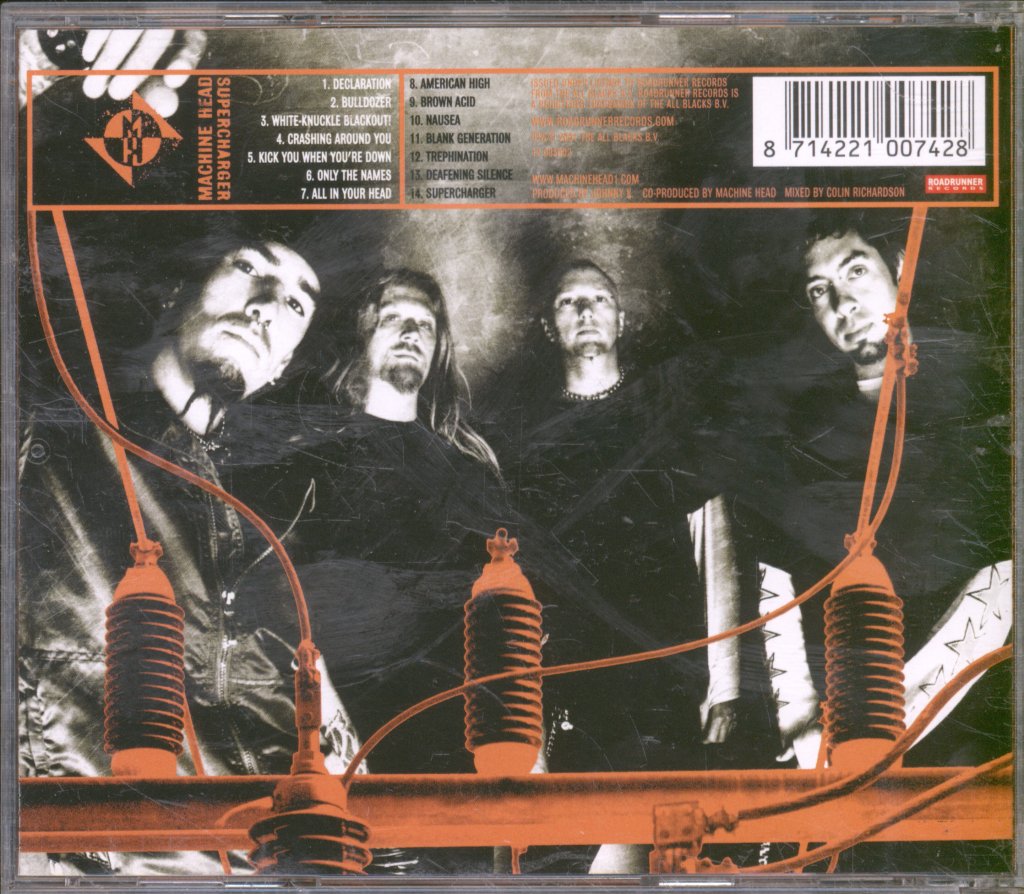 Machine Head - Supercharger - Cd