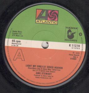 Amii Stewart - Light My Fire/137 Disco Heaven - 7 Inch