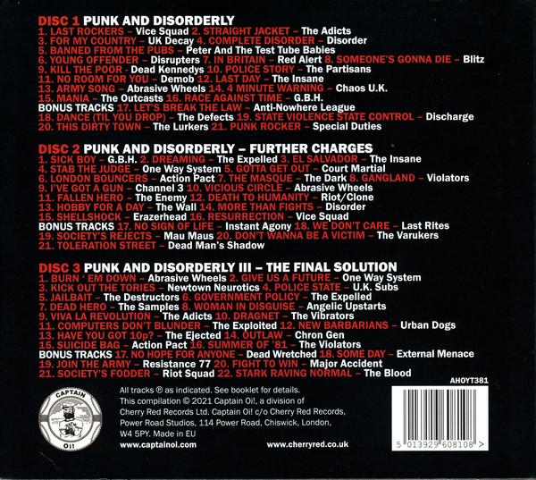 Various Artists - Punk And Disorderly The Albums - Cd Set
