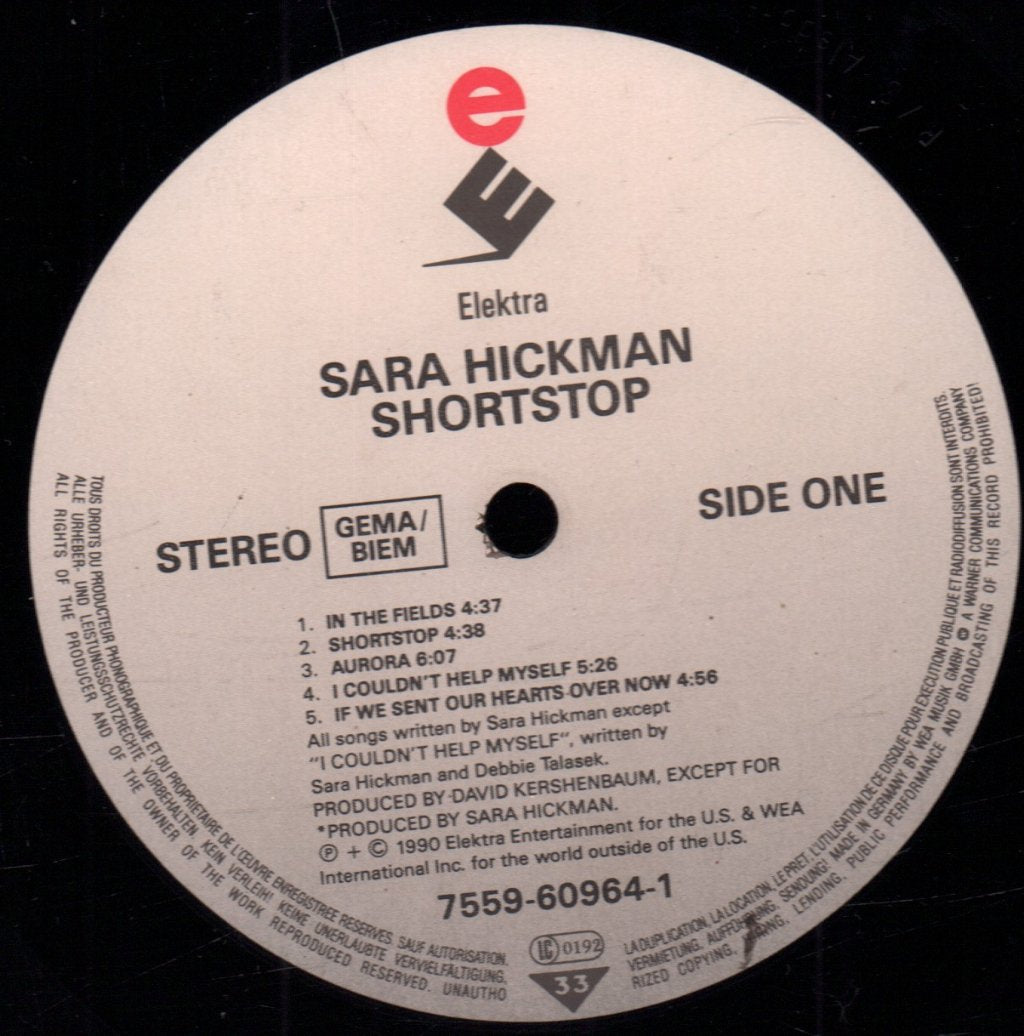 Sara Hickman - Shortstop - Lp