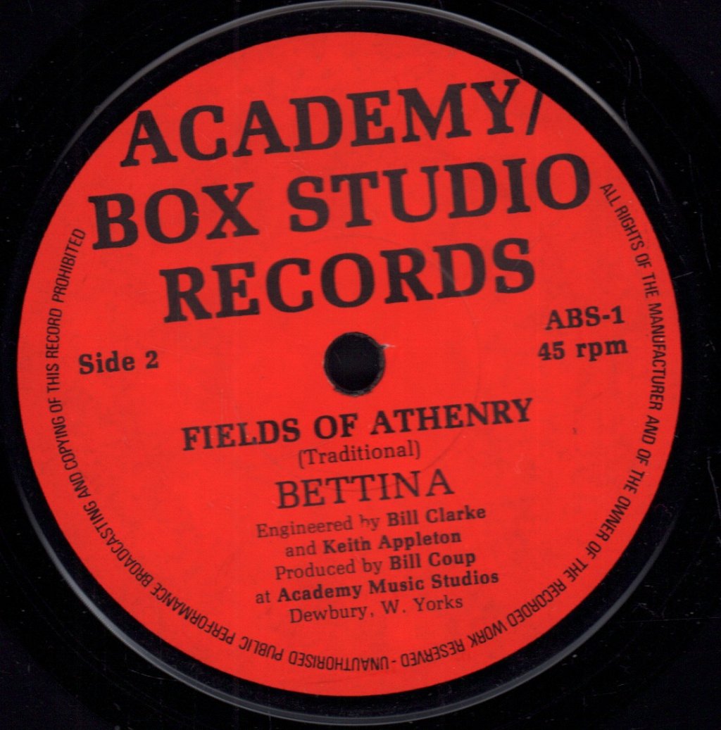 Bettina - One More Time - 7 Inch