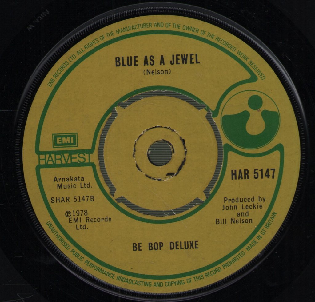 Be Bop Deluxe - Panic In The World - 7 Inch