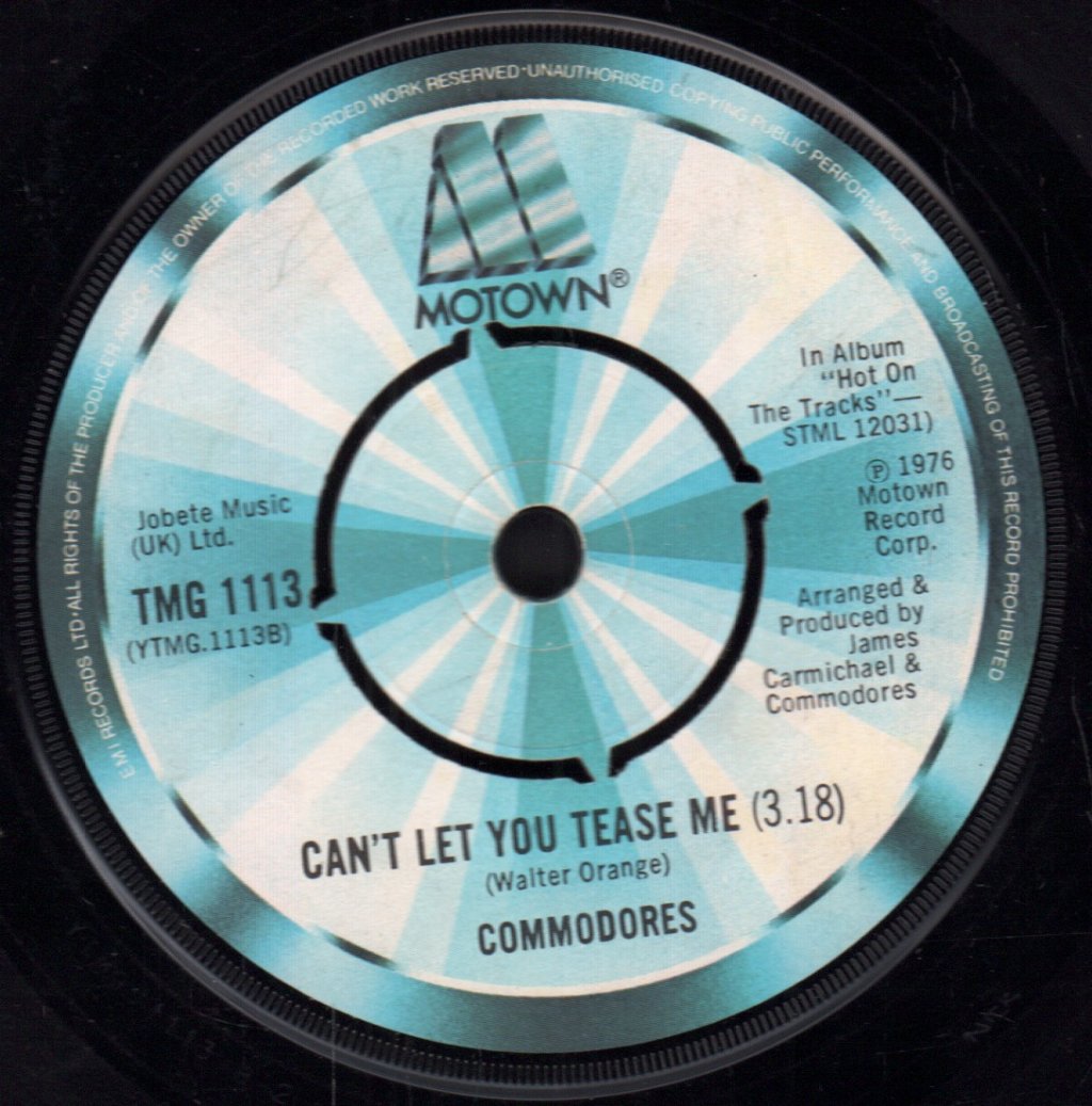 Commodores - Three Times A Lady - 7 Inch