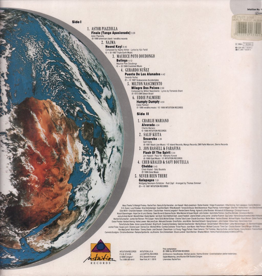 Various Artists - World Music Album - Lp