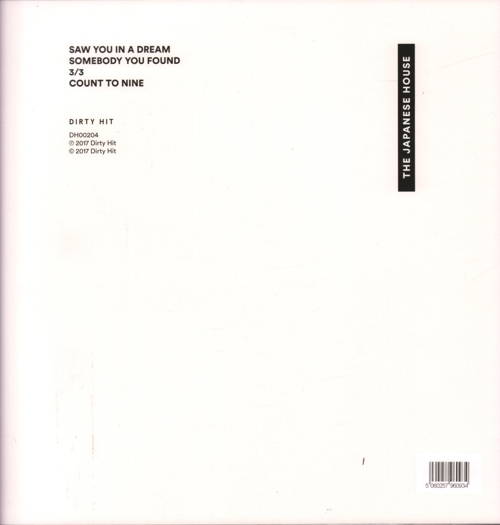 Japanese House - Saw You In A Dream - 12 Inch