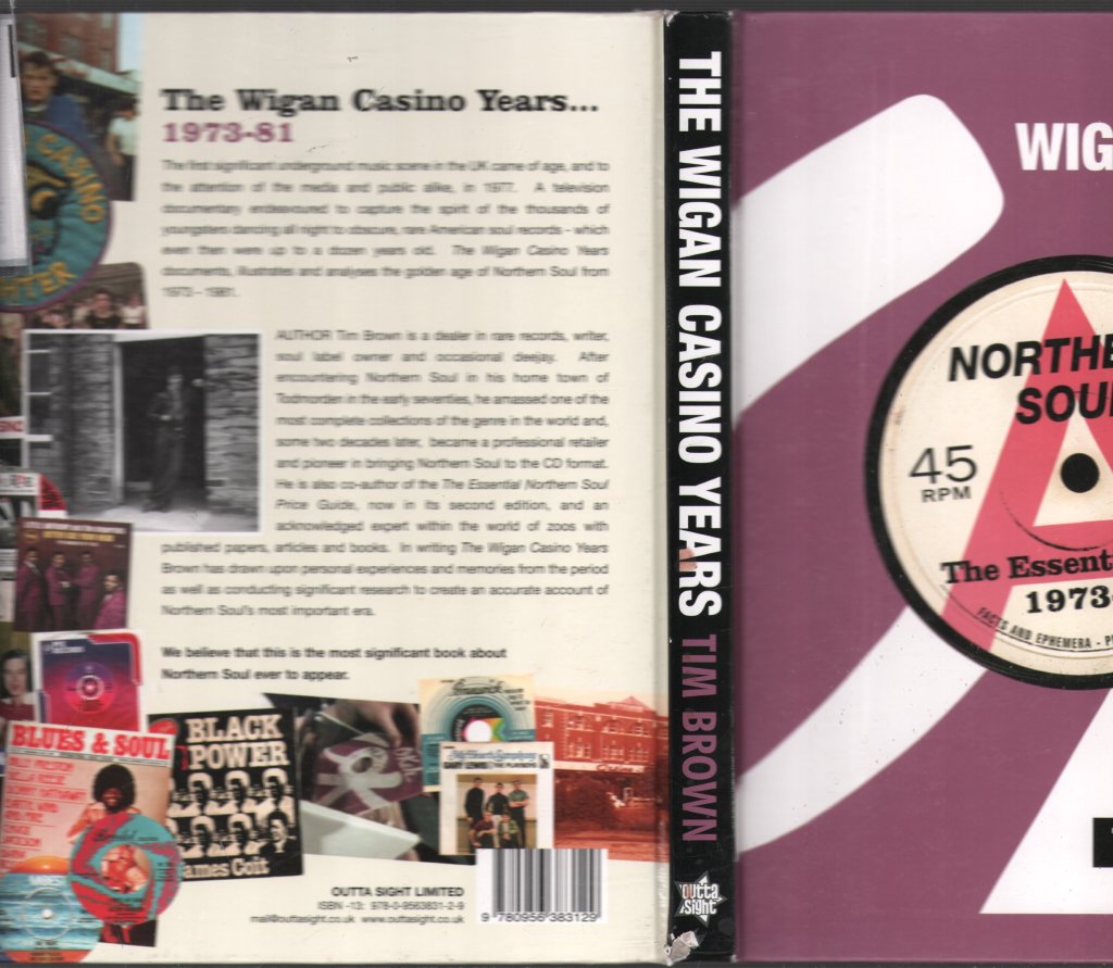 Tim Brown - Wigan Casino Years: Northern Soul The Essential Story 1973-81 - Book