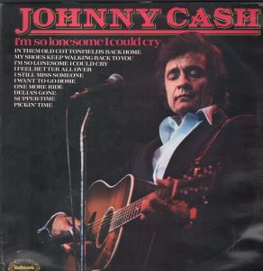 Johnny Cash - I'm So Lonesome I Could Cry - Lp